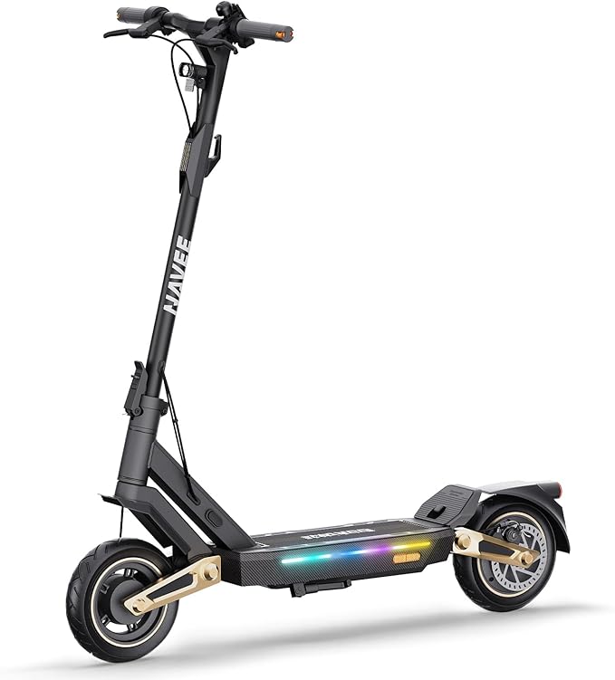 NAVEE ST3 Series Electric Scooter, 45/40 KM/H Top Speed, 75/60KM Max Range, 1350W/1000W Motor with Dual Suspension, 10