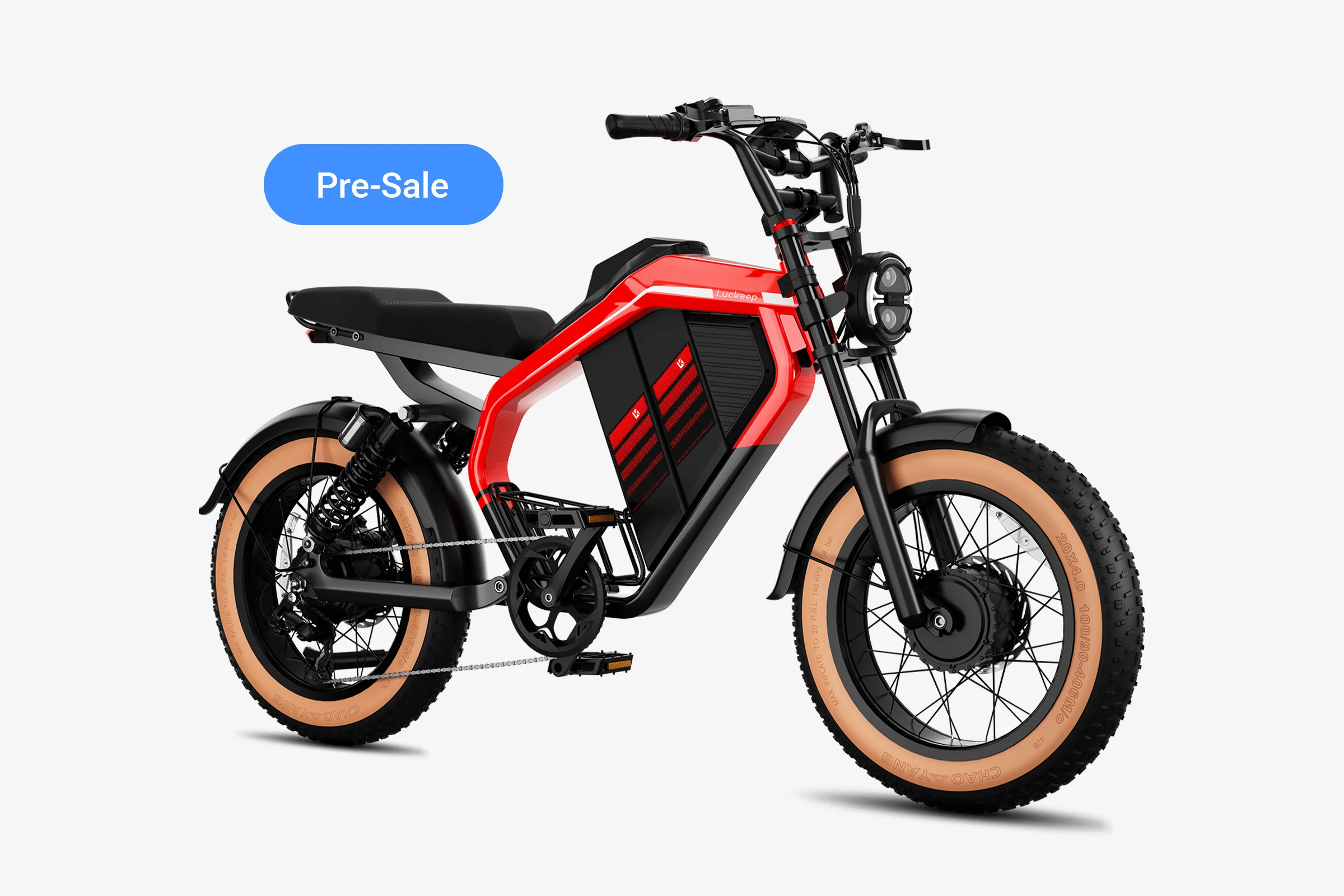 Moped Style Electric Bike