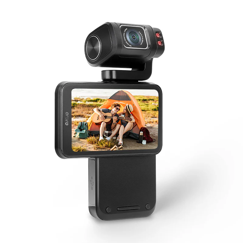 ORDRO   M3   5K   Palmcorder   Big   Battery   With   IR   Night   Vision   Travel   Vlog   Video   Camera